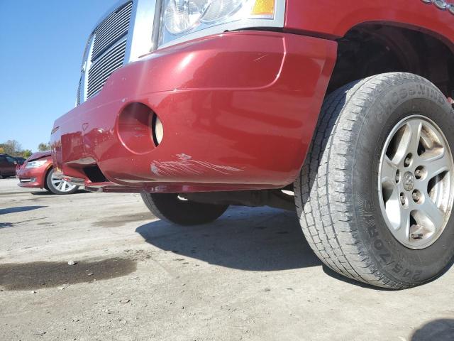 1D7HE48K16S514167 - 2006 DODGE DAKOTA QUA BURGUNDY photo 9