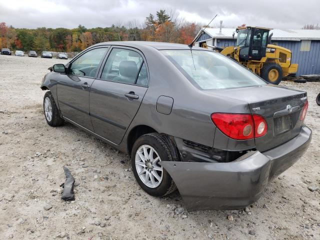 2T1BR32E98C868928 - 2008 TOYOTA COROLLA CE GRAY photo 3