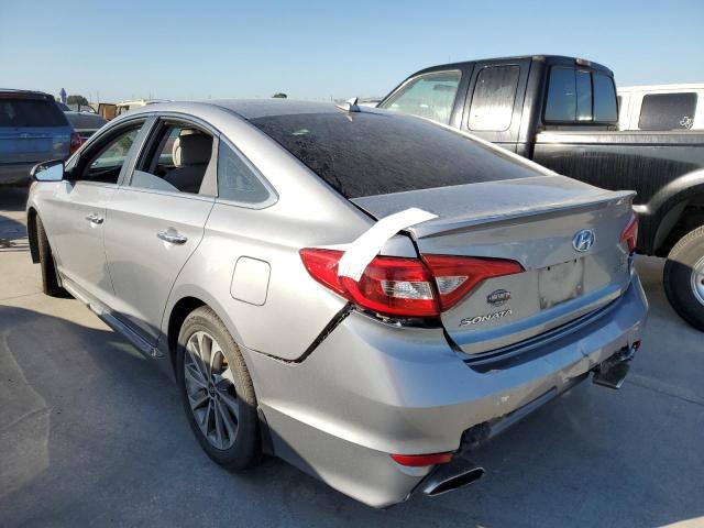 5NPE34AF9HH587644 - 2017 HYUNDAI SONATA SPO GRAY photo 3