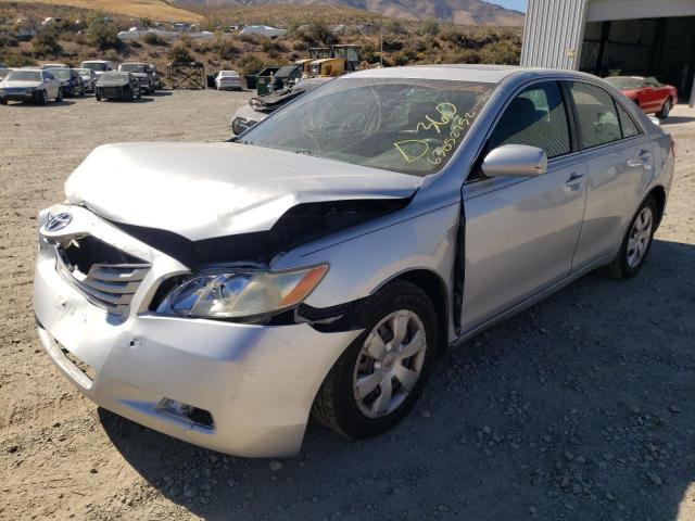 4T1BE46K67U146251 - 2007 TOYOTA CAMRY CE SILVER photo 2