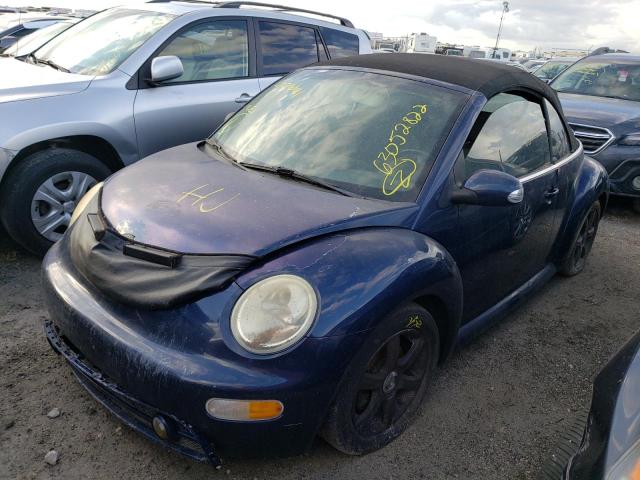 3VWCD21Y74M303732 - 2004 VOLKSWAGEN NEW BEETLE 蓝色 照片 2