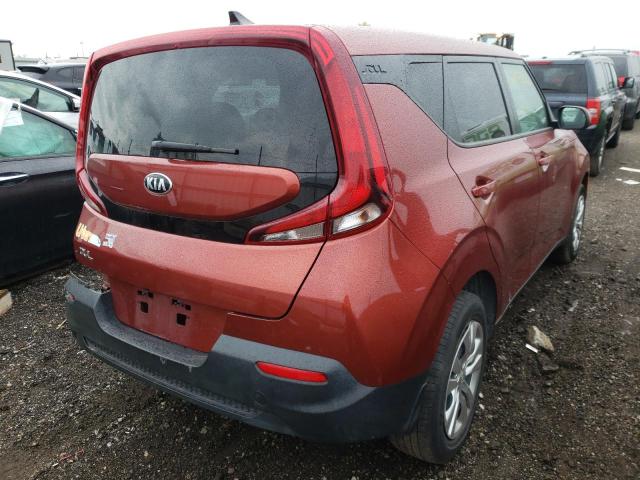 KNDJ23AU1L7066568 - 2020 KIA SOUL LX RED photo 3