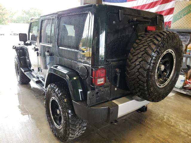 1C4HJWEG4CL239756 - 2012 JEEP WRANGLER BLACK photo 3