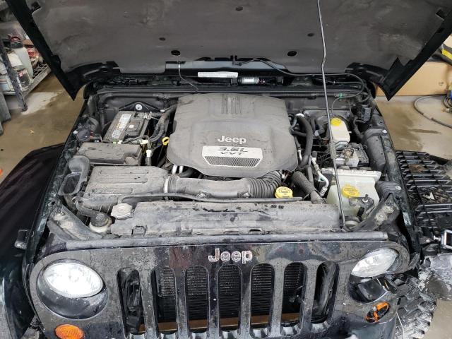 1C4HJWEG4CL239756 - 2012 JEEP WRANGLER BLACK photo 7