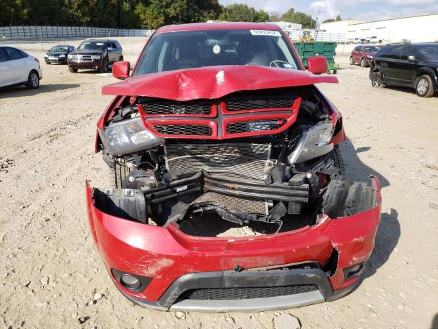 3C4PDCEG8HT527891 - 2017 DODGE JOURNEY GT RED photo 9