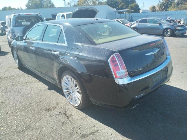 2C3CCAPG8DH515167 - 2013 CHRYSLER 300C LUXUR BLACK photo 3