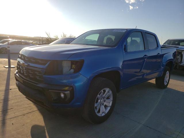 1GCGSCEN0M1195967 - 2021 CHEVROLET COLORADO L BLUE photo 2