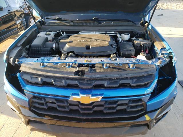 1GCGSCEN0M1195967 - 2021 CHEVROLET COLORADO L BLUE photo 7