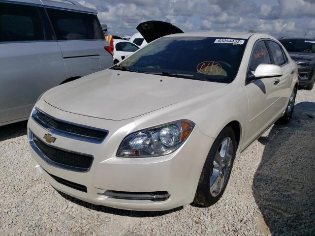 1G1ZC5E02CF225258 - 2012 CHEVROLET MALIBU 1LT 白色 照片 2