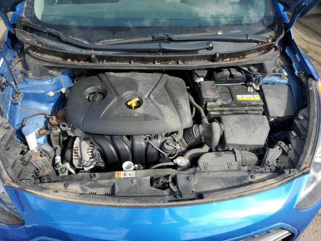 KMHD35LH6HU350014 - 2017 HYUNDAI ELANTRA GT BLUE photo 7