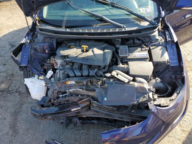 5NPDH4AEXDH250012 - 2013 HYUNDAI ELANTRA 4D BLUE photo 7