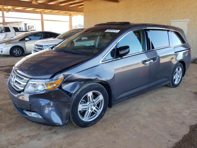 5FNRL5H91CB036302 - 2012 HONDA ODYSSEY TO GRAY photo 2