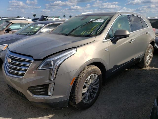 1GYKNCRS8JZ182201 - 2018 CADILLAC XT5 LUXURY GRAY photo 2