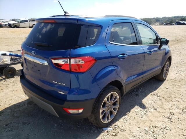 MAJ3S2KE4KC274739 - 2019 FORD ECOSPORT T BLUE photo 4