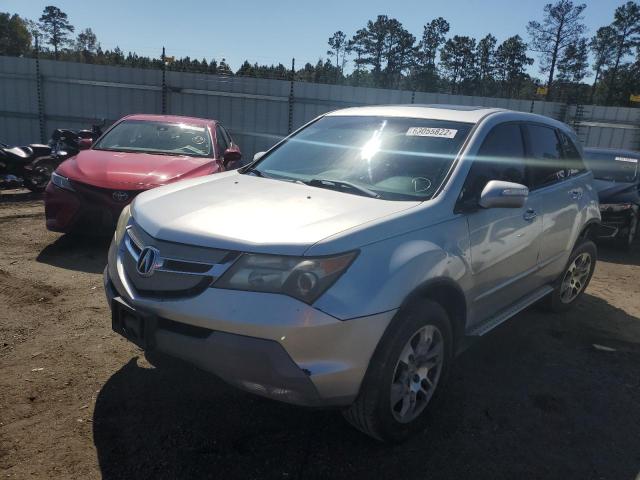 2HNYD28467H545954 - 2007 ACURA MDX TECHNO SILVER photo 2