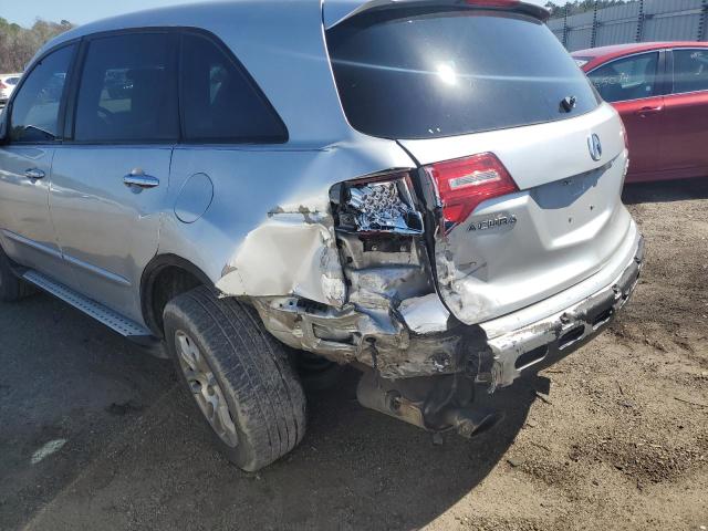 2HNYD28467H545954 - 2007 ACURA MDX TECHNO SILVER photo 9