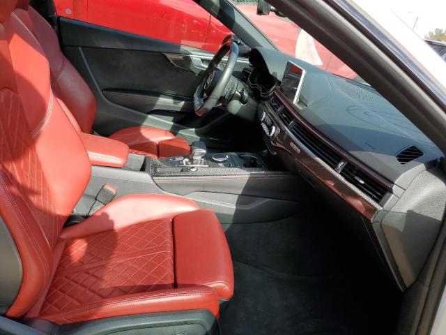 WAUR4AF51JA008489 - 2018 AUDI S5 PRESTIG WHITE photo 5