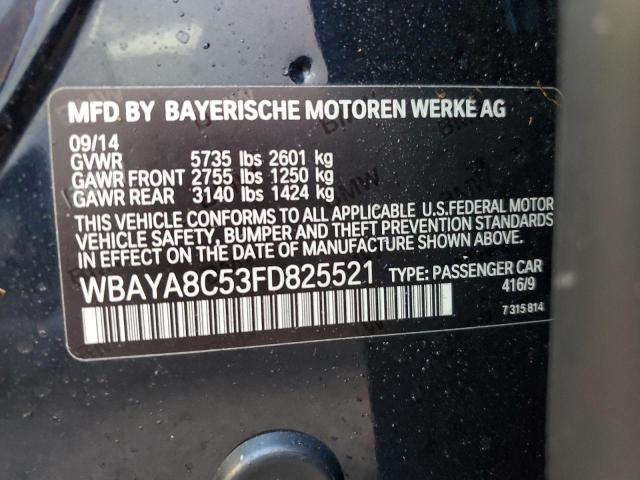 WBAYA8C53FD825521 - 2015 BMW ALPINA B7 BLUE photo 10