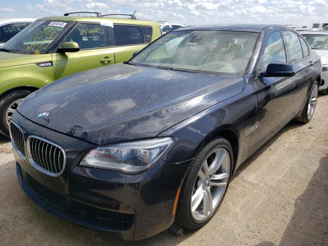 WBAYA8C53FD825521 - 2015 BMW ALPINA B7 BLUE photo 2