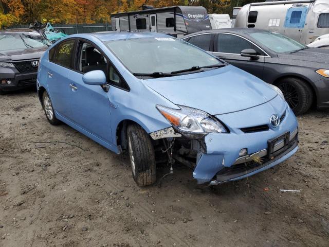 JTDKN3DP3F3072840 - 2015 TOYOTA PRIUS PLUG BLUE photo 1