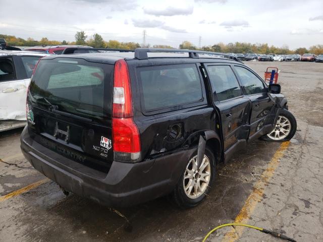 YV1SZ59H841156429 - 2004 VOLVO XC70 BLACK photo 4