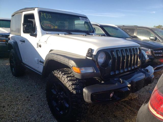 1C4GJXAG5MW788082 - 2021 JEEP WRANGLER S WHITE photo 1