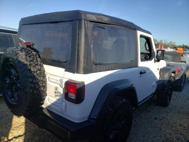 1C4GJXAG5MW788082 - 2021 JEEP WRANGLER S WHITE photo 4