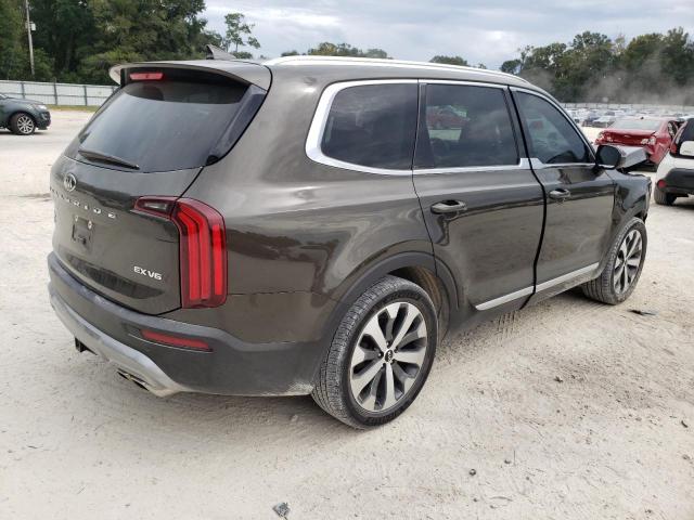 5XYP3DHC9MG136400 - 2021 KIA TELLURIDE BROWN photo 4