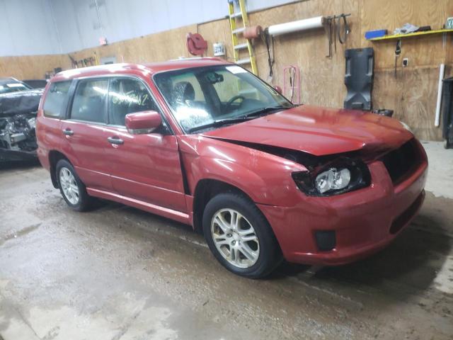JF1SG66678H709949 - 2008 SUBARU FORESTER S Qırmızı foto 1