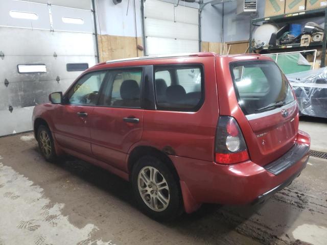 JF1SG66678H709949 - 2008 SUBARU FORESTER S Qırmızı foto 3