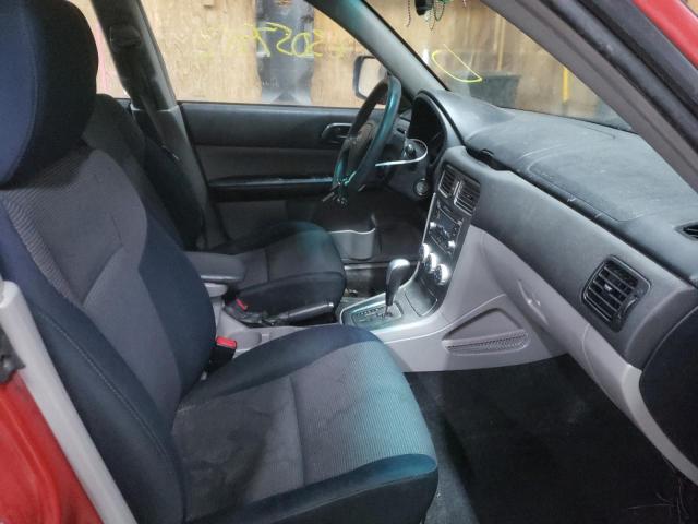 JF1SG66678H709949 - 2008 SUBARU FORESTER S Qırmızı foto 5