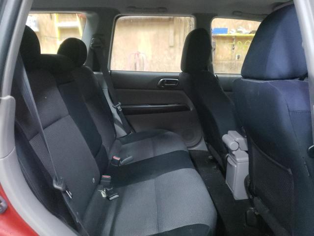 JF1SG66678H709949 - 2008 SUBARU FORESTER S Qırmızı foto 6
