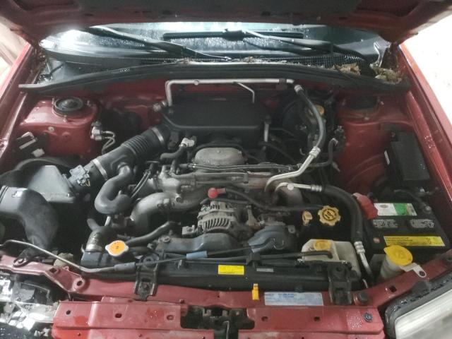 JF1SG66678H709949 - 2008 SUBARU FORESTER S Qırmızı foto 7