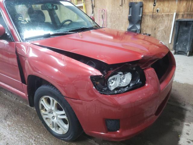 JF1SG66678H709949 - 2008 SUBARU FORESTER S Qırmızı foto 9