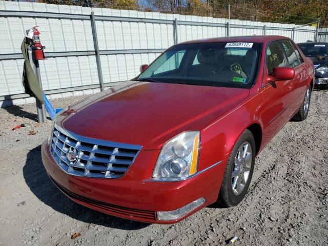 1G6KD5EY2AU134739 - 2010 CADILLAC DTS LUXURY RED photo 2