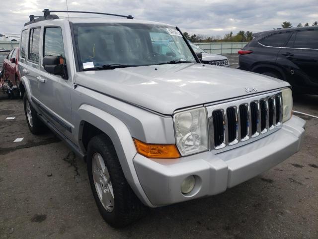 1J8HG48KX7C570102 - 2007 JEEP COMMANDER SILVER photo 1