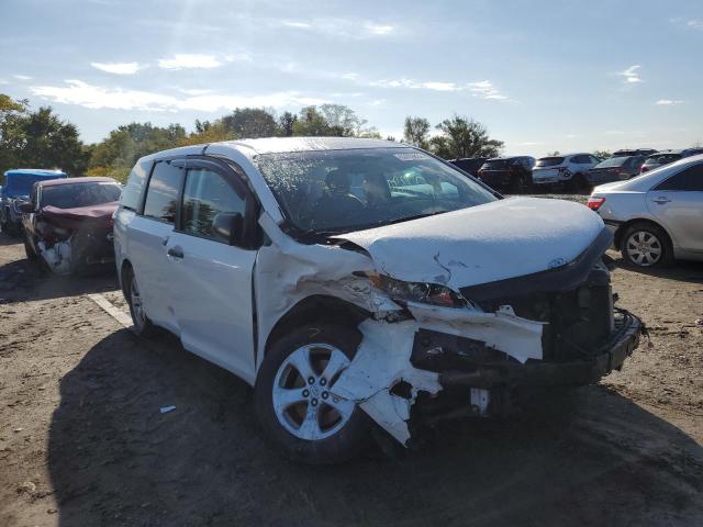 5TDZK3DC1FS617436 - 2015 TOYOTA SIENNA WHITE photo 1