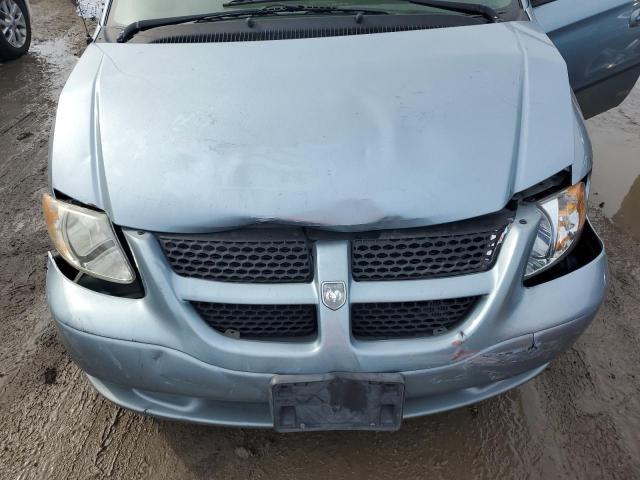 1D4GP45383B115400 - 2003 DODGE CARAVAN SP BLUE photo 7