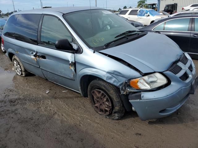 1D4GP45383B115400 - 2003 DODGE CARAVAN SP BLUE photo 9