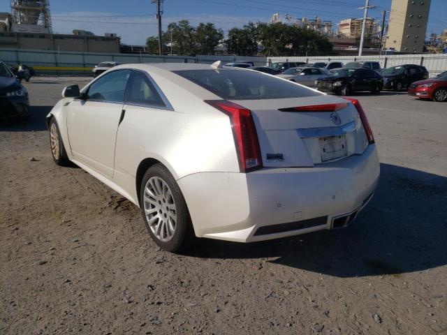 1G6DP1ED4B0161455 - 2011 CADILLAC CTS PREMIU WHITE photo 3