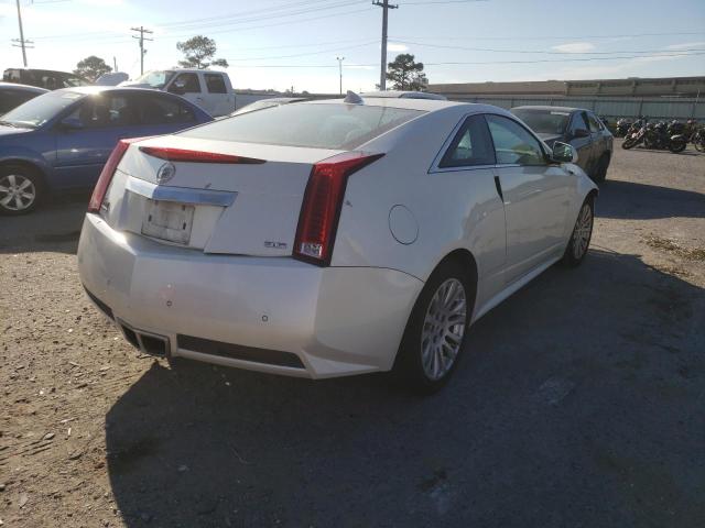 1G6DP1ED4B0161455 - 2011 CADILLAC CTS PREMIU WHITE photo 4