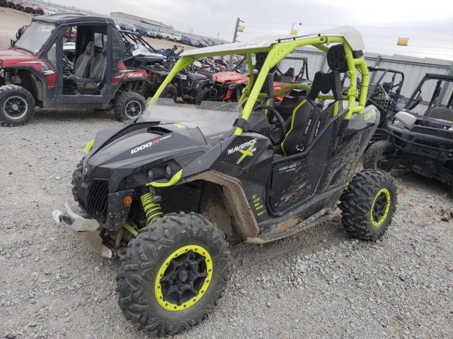 3JBPDAR27FJ001671 - 2015 CAN-AM MAVERICK 1 BLACK photo 2