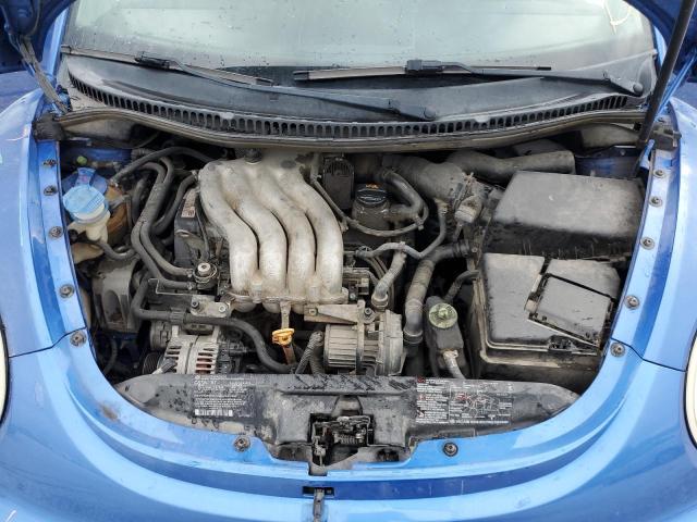 3VWBK21C71M451011 - 2001 VOLKSWAGEN NEW BEETLE BLUE photo 7