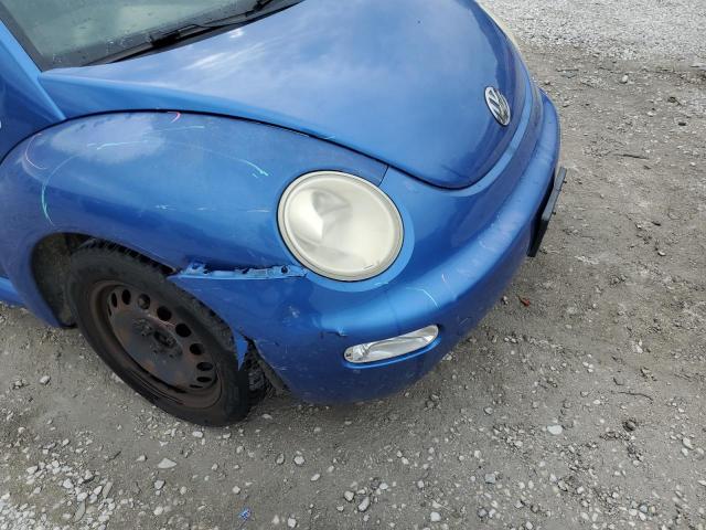 3VWBK21C71M451011 - 2001 VOLKSWAGEN NEW BEETLE BLUE photo 9