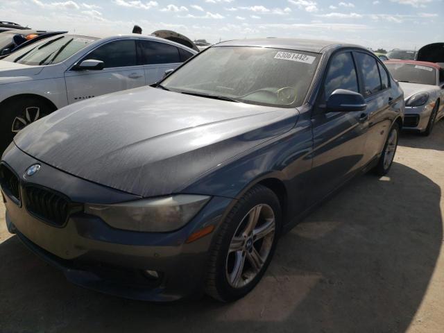 WBA3B1G54FNT04102 - 2015 BMW 320 I GRAY photo 2