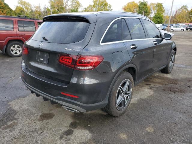 W1N0G8EB1MF885969 - 2021 MERCEDES-BENZ GLC 300 4M CHARCOAL photo 4