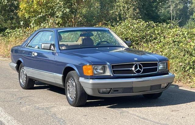 WDBCA44DXFA131775 - 1985 MERCEDES-BENZ 500 SEC BLUE photo 1