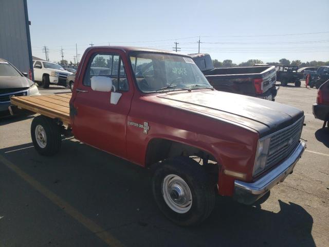 1GCEK14D4EJ177476 - 1984 CHEVROLET K10 RED photo 1