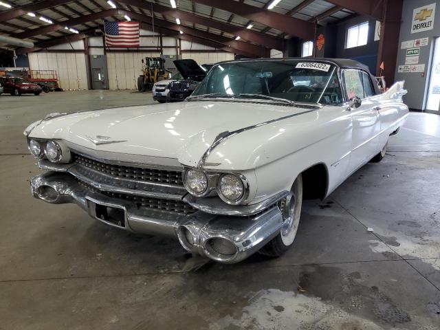 59F002996 - 1959 CADILLAC SERIES 62 WHITE photo 2