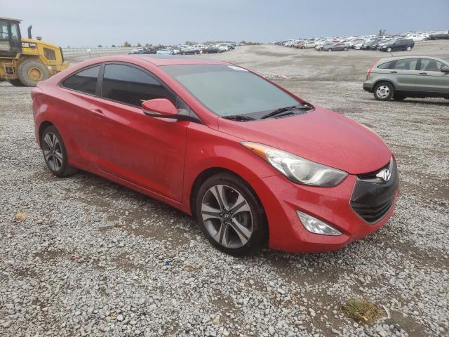 KMHDH6AE5DU007026 - 2013 HYUNDAI ELANTRA CO RED photo 1